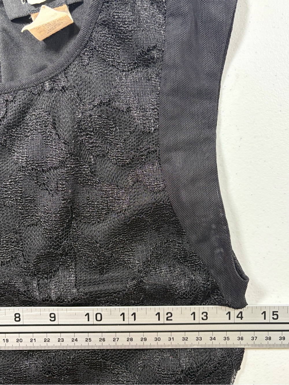 Black Lace Midi Sheath Dress (3/4) - Picture 5 of 10